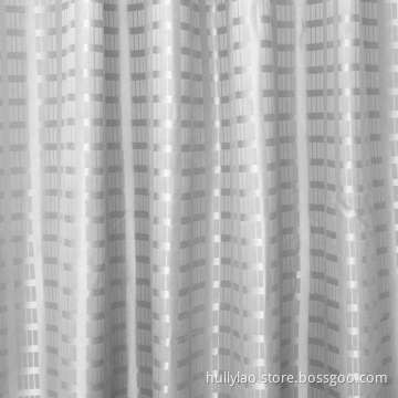 Box Stripe Shower Curtain